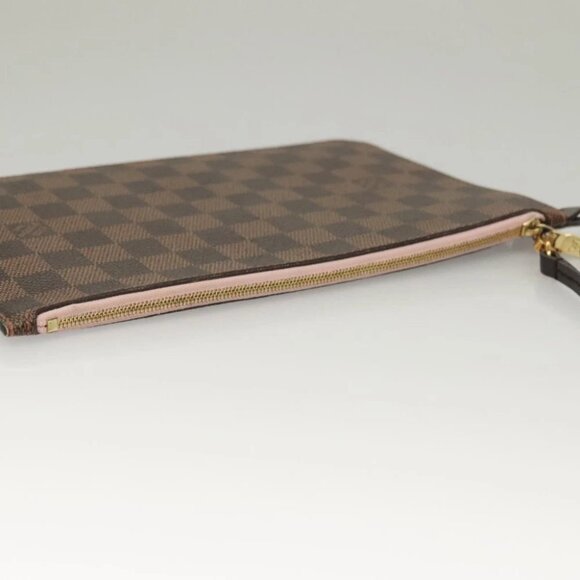 LOUIS VUITTON Damier Ebene Neverfull MM Pouch LV - Picture 6 of 14